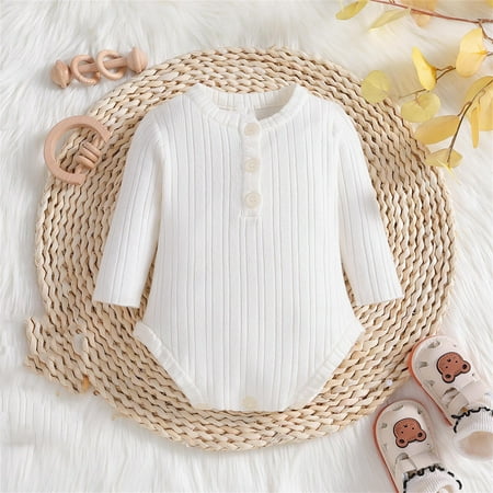 Dxssxc Infant Baby Girl Boy One Piece Outfit Fall Winter Long Sleeve Sweater Romper Lightweight Knit Polo Jumpsuit
Dxssxc Infant Baby Girl Boy One Piece Outfit Fall Winter Long Sleeve Sweater Romper Lightweight Knit Polo Jumpsuit