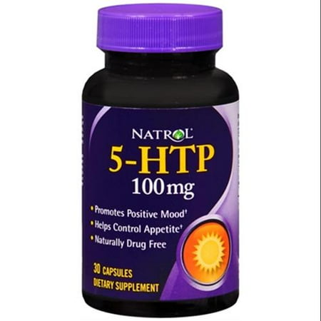 Natrol 5-HTP 100 mg Capsules 30 ea (Pack of 3)