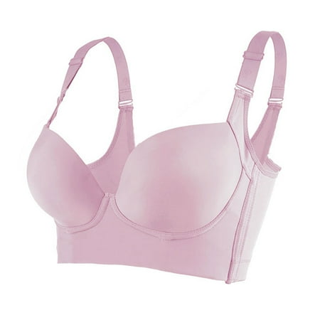 ADVEN Woman Thin Bra Fully Front Close Wireless CDE Form Support Lady Brassiere Posture Underwear Female Bralette Breast Lingerie
ADVEN Woman Thin Bra Fully Front Close Wireless CDE Form Support Lady Brassiere Posture Underwear Female Bralette Breast Lingerie