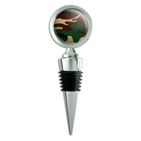 Camouflage Army Soldier Wine Bottle Stopper