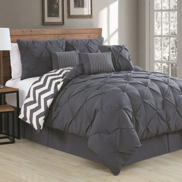 Ella 7 piece Reversible Comoforter Set