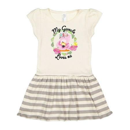 Inktastic Baby Flamingo My Guncle Loves Me in Flower Wreath Gift Toddler Girl Dress
Inktastic Baby Flamingo My Guncle Loves Me in Flower Wreath Gift Toddler Girl Dress