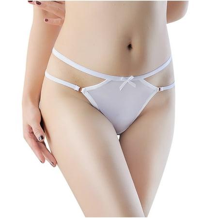 JINMGG Womens Plus Size Clearance $5 Women s Lingerie Open Thong Panties G Pants Pajamas Lace Ladies Thong Underwear