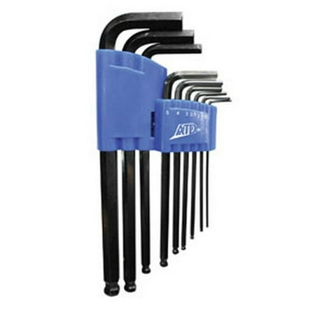 ATD Tools 585 Metric Long Arm End Hex Key Set