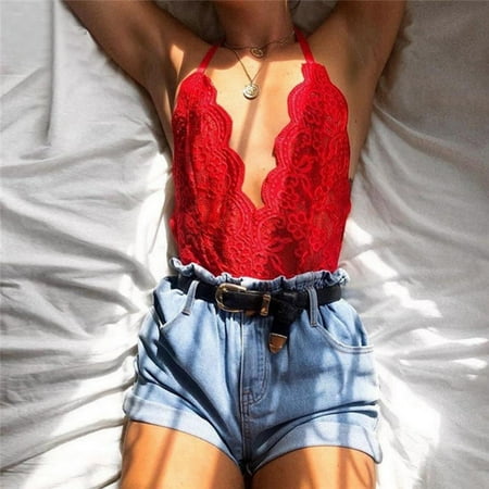 Ykohkofe Womens Sexy Lace Temptation Hanging Neck Lace Waist Open Back Sexy Lingerie Pajamas
Ykohkofe Womens Sexy Lace Temptation Hanging Neck Lace Waist Open Back Sexy Lingerie Pajamas