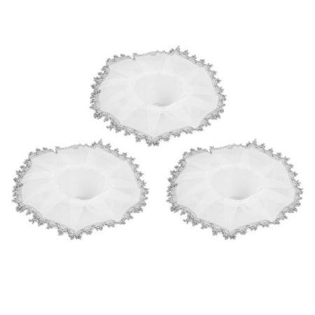 FRCOLOR 3pcs Lace Bouquet Collar Flower Handle Holder Collar Decor Wedding Bridal Bouquet Collar Wedding Bouquet Holder Decoration (Silver Edge)
FRCOLOR 3pcs Lace Bouquet Collar Flower Handle Holder Collar Decor Wedding Bridal Bouquet Collar Wedding Bouquet Holder Decoration (Silver Edge)