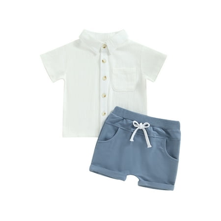 Bagilaanoe 2pcs Toddler Baby Boys Short Pants Set Short Sleeve Shirt Tops + Shorts 6M 12M 18M 24M 3T 4T Kids Casual Summer Outfits
Bagilaanoe 2pcs Toddler Baby Boys Short Pants Set Short Sleeve Shirt Tops + Shorts 6M 12M 18M 24M 3T 4T Kids Casual Summer Outfits