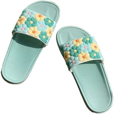 CoCopeaunt Flowers Slippers for Women EVA Open Toe Bath Shower Slipper Non-Slip Gym House Slipper for Indoor & Outdoor
CoCopeaunt Flowers Slippers for Women EVA Open Toe Bath Shower Slipper Non-Slip Gym House Slipper for Indoor & Outdoor