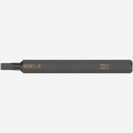 Wera 018154 Hex-Plus 840 S Bit for Impact Screwdriver 1/8 x 70mm