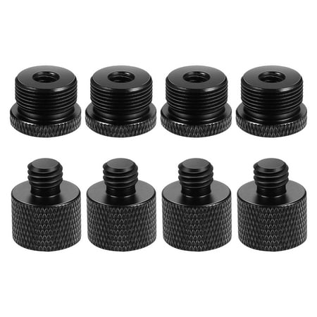 8pcs Mic Stand Adapter 5/8 Female to 3/8 Male and 3/8 Female to 5/8 Male Thread Adapter Set
8pcs Mic Stand Adapter 5/8 Female to 3/8 Male and 3/8 Female to 5/8 Male Thread Adapter Set