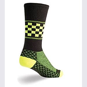Socks - SockGuy - Lacrosse Padded LAX Chex Padded 8 S/M Cycling/Running