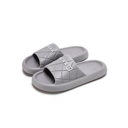 Ritualay Unisex Platform Sandal Slip On Slides Soft Sole Slide Sandals PVC Lightweight Beach Shoes Women Men Mens Womens Cartoon Shower Slippers Gray 7.5-8
Ritualay Unisex Platform Sandal Slip On Slides Soft Sole Slide Sandals PVC Lightweight Beach Shoes Women Men Mens Womens Cartoon Shower Slippers Gray 7.5-8