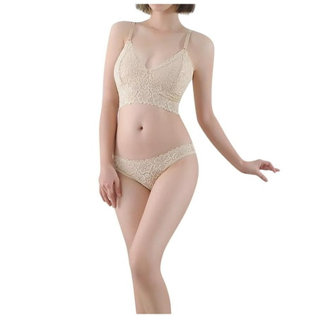 KDDYLITQ Women s Bra and Panty Set Lace Sexy Underwear Plus Size 2 Piece Lingerie Sets Complexion M
KDDYLITQ Women s Bra and Panty Set Lace Sexy Underwear Plus Size 2 Piece Lingerie Sets Complexion M