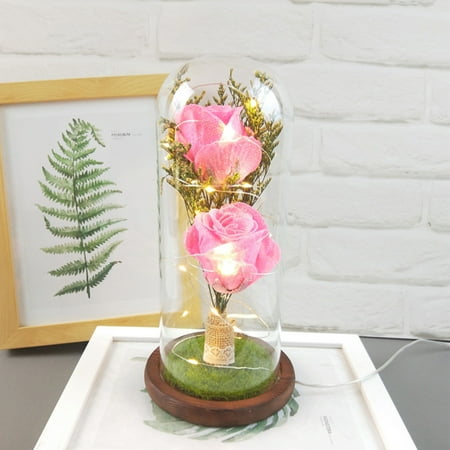 Valentine s Day for parties Romantic Immortal Flower Micro Landscape Rose GlShade Led Llight
Valentine s Day for parties Romantic Immortal Flower Micro Landscape Rose GlShade Led Llight