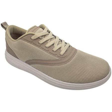 Rugged Shark Men s Mesh Casual Shoe Breathable Comfort CATALINA Grippy Bottom Men s Size 11 Taupe
