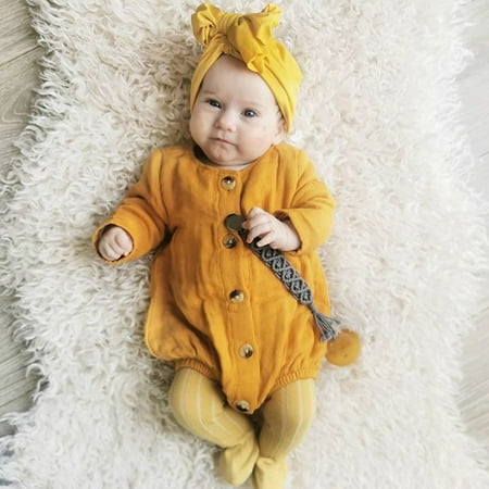 Emmababy Baby Boy Girl Casual Long-sleeved Jumpsuits Solid Color Single-breasted One-piece Triangle Romper
Emmababy Baby Boy Girl Casual Long-sleeved Jumpsuits Solid Color Single-breasted One-piece Triangle Romper