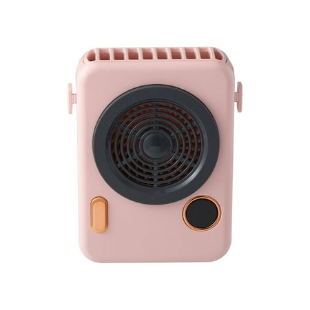 TureClos Neck Hanging Fan LED Digital Electric Rechargeable Fan Adjustable Portable Camera Shape Cooler Pink
TureClos Neck Hanging Fan LED Digital Electric Rechargeable Fan Adjustable Portable Camera Shape Cooler Pink