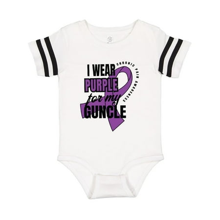 Inktastic Chronic Pain I Wear Purple For My Guncle Gift Baby Boy or Baby Girl Bodysuit
Inktastic Chronic Pain I Wear Purple For My Guncle Gift Baby Boy or Baby Girl Bodysuit