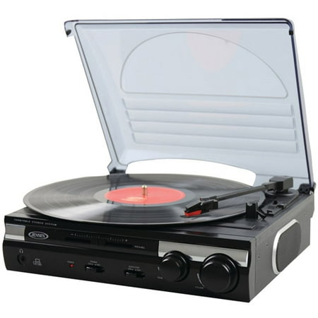 Jensen JTA-230 3-Speed Stereo Turntable