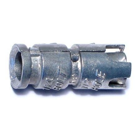 1/4 Zinc Plated Steel Single Expansion Shields ESAS-076 (100 pcs)