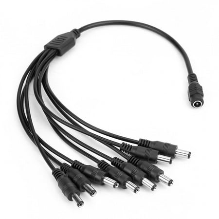 Keenso DC 12V 1 Female to 8 Male Power Supply Splitter Cable Adapter Converter for CCTV Camera
Keenso DC 12V 1 Female to 8 Male Power Supply Splitter Cable Adapter Converter for CCTV Camera