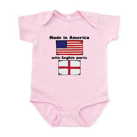 CafePress - Made In America With English Parts Body Suit - Baby Light Bodysuit Size Newborn - 24 Months
CafePress - Made In America With English Parts Body Suit - Baby Light Bodysuit Size Newborn - 24 Months