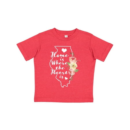 Inktastic Illinois Home is Where the Heart is with Watercolor Floral Gift Toddler Boy or Toddler Girl T-Shirt
Inktastic Illinois Home is Where the Heart is with Watercolor Floral Gift Toddler Boy or Toddler Girl T-Shirt