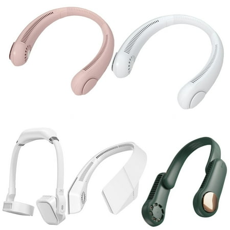 Ponyta Portable Neck Fan Classic Hands Free Bladeless Fan Wearable Personal Fan 4000mAh Leafless Rechargeable Headphone Design USB 3 Speeds White
Ponyta Portable Neck Fan Classic Hands Free Bladeless Fan Wearable Personal Fan 4000mAh Leafless Rechargeable Headphone Design USB 3 Speeds White
