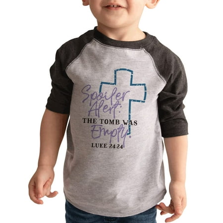 7 ate 9 Apparel Kid s Happy Easter Shirts - The Tomb was Empty Grey Shirt 18 Months
7 ate 9 Apparel Kid s Happy Easter Shirts - The Tomb was Empty Grey Shirt 18 Months