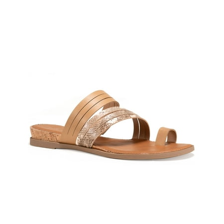 SUN STONE Womens Brown Snakeskin 1/2 Heel Toe-Ring Slip Resistant Padded Kye Round Toe Wedge Slip On Slide Sandals 11 M
SUN STONE Womens Brown Snakeskin 1/2 Heel Toe-Ring Slip Resistant Padded Kye Round Toe Wedge Slip On Slide Sandals 11 M