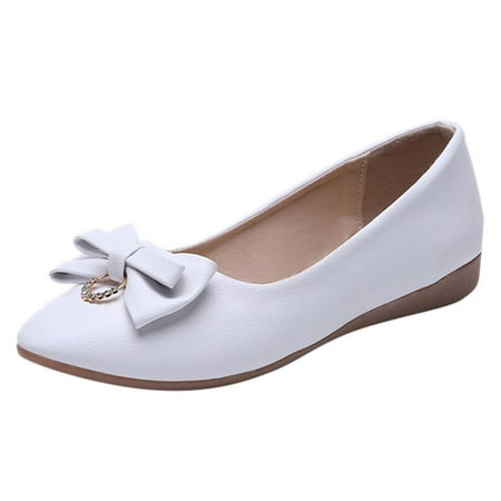 iOPQO Women s casual shoes Women s Fashion Casual Butterfly Knot Pointed Toe Low Heels Work Shoes ladies pointed bow rhinestone White 35
iOPQO Women s casual shoes Women s Fashion Casual Butterfly Knot Pointed Toe Low Heels Work Shoes ladies pointed bow rhinestone White 35