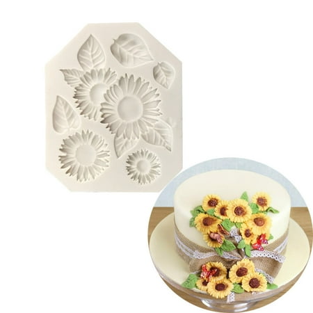 Pengpengfang Kitchen Silicone Mold DIY Sunflower Chocolate Cake Fondant Clay Cookie Mould
Pengpengfang Kitchen Silicone Mold DIY Sunflower Chocolate Cake Fondant Clay Cookie Mould