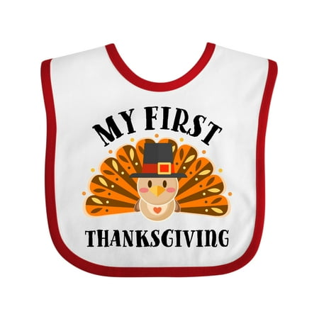 Inktastic My First Thanksgiving Cute Turkey Pilgrim Hat Gift Baby Boy or Baby Girl Bib
Inktastic My First Thanksgiving Cute Turkey Pilgrim Hat Gift Baby Boy or Baby Girl Bib