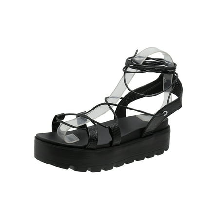 Women‘s Platform Lace Up Sandals Black Open Toe Non-slip Thick Heels Casual Bowknot Strappy Sandals
Women‘s Platform Lace Up Sandals Black Open Toe Non-slip Thick Heels Casual Bowknot Strappy Sandals