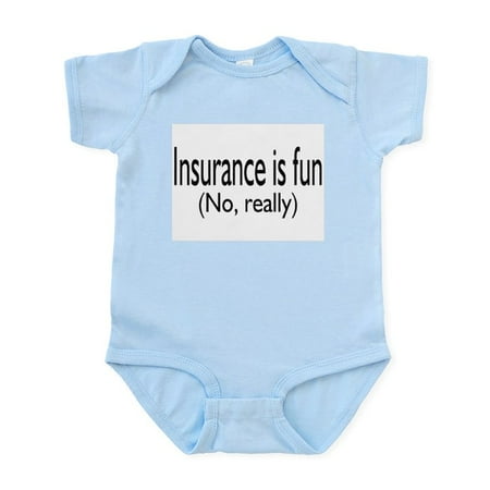 CafePress - Insurane Is Fun No Really Infant Bodysuit - Baby Light Bodysuit Size Newborn - 24 Months
CafePress - Insurane Is Fun No Really Infant Bodysuit - Baby Light Bodysuit Size Newborn - 24 Months