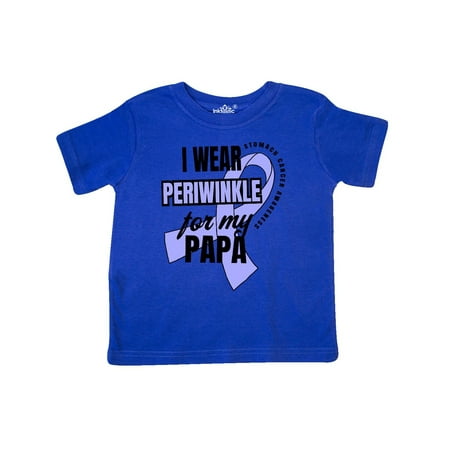 Inktastic I Wear Periwinkle For My Papa Stomach Cancer Awareness Gift Toddler Boy or Toddler Girl T-Shirt
Inktastic I Wear Periwinkle For My Papa Stomach Cancer Awareness Gift Toddler Boy or Toddler Girl T-Shirt