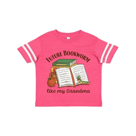 Inktastic Future Bookworm Like My Grandma Gift Toddler Boy or Toddler Girl T-Shirt 
Inktastic Future Bookworm Like My Grandma Gift Toddler Boy or Toddler Girl T-Shirt