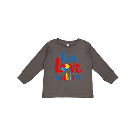 Inktastic Live Love Autism Gift Toddler Boy or Toddler Girl Long Sleeve T-Shirt
Inktastic Live Love Autism Gift Toddler Boy or Toddler Girl Long Sleeve T-Shirt