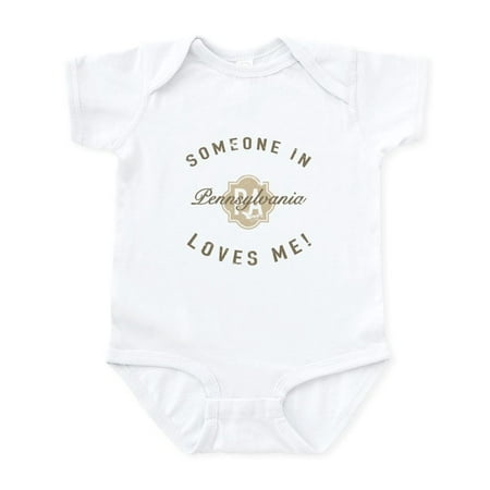 CafePress - Someone In Pennsylvania Body Suit - Baby Light Bodysuit Size Newborn - 24 Months
CafePress - Someone In Pennsylvania Body Suit - Baby Light Bodysuit Size Newborn - 24 Months