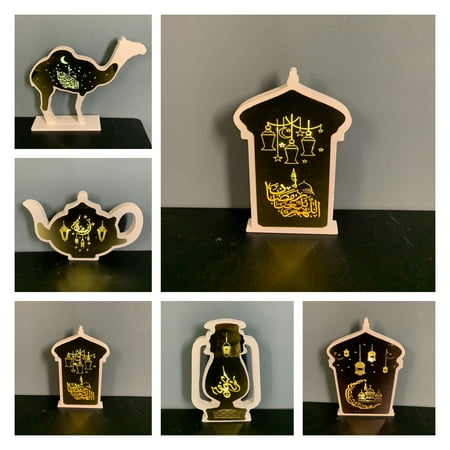 GXSR Ramadan Lamp Wooden Eid Mubarak Ornamentseid Mubarak Decorations for Home Eid Plates Ramadan Eid Decorations Moon Ornament LED Night Light No Battery Moon Decor Home Party Supplies
GXSR Ramadan Lamp Wooden Eid Mubarak Ornamentseid Mubarak Decorations for Home Eid Plates Ramadan Eid Decorations Moon Ornament LED Night Light No Battery Moon Decor Home Party Supplies