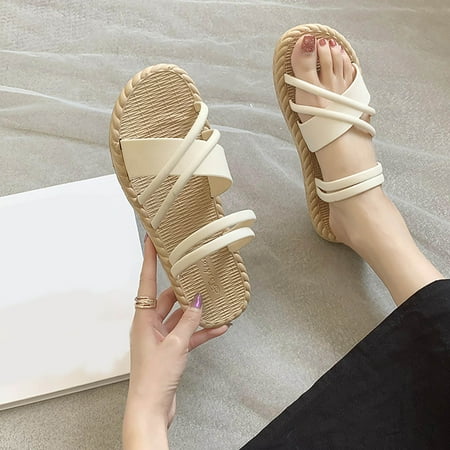 Homadles Women s Sandals- in Store on Clearance Anti-slip Casual Sandals Shoes Beige Size 7.5
Homadles Women s Sandals- in Store on Clearance Anti-slip Casual Sandals Shoes Beige Size 7.5