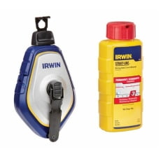Irwin Irwin - 1932888 - Strait-Line Red Chalk and Reel Set 100 ft.