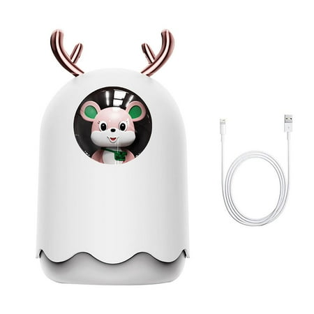 Home Humidifier 300ml USB Electric Mini Humidifier LED Decoration Portable Air Diffuser White
Home Humidifier 300ml USB Electric Mini Humidifier LED Decoration Portable Air Diffuser White