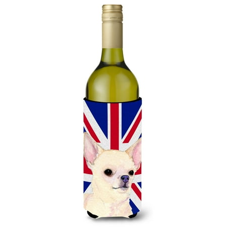 Carolines Treasures SS4914LITERK Chihuahua with English Union Jack British Flag Wine Bottle Hugger Wine Bottle
Carolines Treasures SS4914LITERK Chihuahua with English Union Jack British Flag Wine Bottle Hugger Wine Bottle