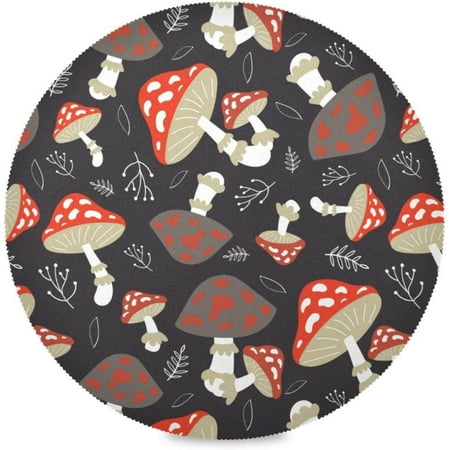 Hyjoy Mushroom Round Placemats Set of 4 Table Mats for Kitchen Washable Non-Slip Place Mats Heat Resistant Place Mats for Kitchen Dining Table Decoration
Hyjoy Mushroom Round Placemats Set of 4 Table Mats for Kitchen Washable Non-Slip Place Mats Heat Resistant Place Mats for Kitchen Dining Table Decoration