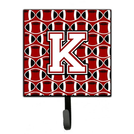 Carolines Treasures CJ1082-KSH4 Letter K Football Cardinal and White Leash or Key Holder 7Hx4.25W multicolor
Carolines Treasures CJ1082-KSH4 Letter K Football Cardinal and White Leash or Key Holder 7Hx4.25W multicolor