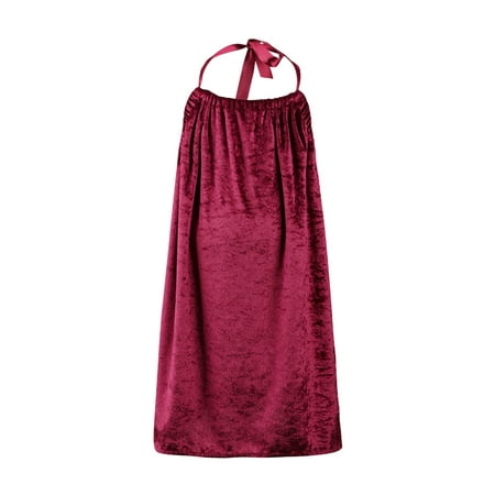 Peyakidsaa Little Girls Summer Dress Halter Solid Color Backless Loose Ankle Length Cute Beach Dress
Peyakidsaa Little Girls Summer Dress Halter Solid Color Backless Loose Ankle Length Cute Beach Dress