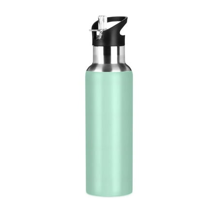 ALAZA Blue Green Water Bottle Insulated Flask Stainless Steel Straw Lid 20 oz 
ALAZA Blue Green Water Bottle Insulated Flask Stainless Steel Straw Lid 20 oz