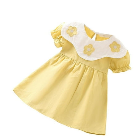 Icvfdpl Toddler Dresses For Girls Crew Neck Comfort Waist Short Sleeve Button Flower Print Summer Birthday Clothes Outfits Lightweight Soft Breathable Toddler Dresses
Icvfdpl Toddler Dresses For Girls Crew Neck Comfort Waist Short Sleeve Button Flower Print Summer Birthday Clothes Outfits Lightweight Soft Breathable Toddler Dresses