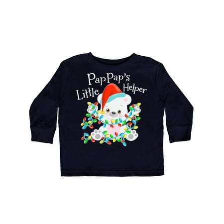 Inktastic Pappap s Little Helper Cute Polar Bear with Christmas Lights Gift Toddler Boy or Toddler Girl Long Sleeve T-Shirt
Inktastic Pappap s Little Helper Cute Polar Bear with Christmas Lights Gift Toddler Boy or Toddler Girl Long Sleeve T-Shirt